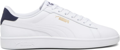 PUMA Smash 3.0 L Sneakers, Dark Blue White,Navy,Gold 390987_13