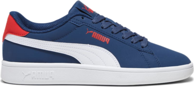 PUMA Smash 3.0 Buck Sneakers Youth, Persian Blue/White/For All Time Red 392039_05