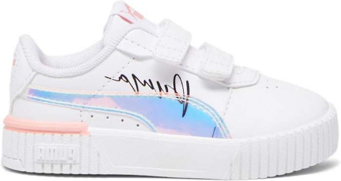 PUMA Carina 2.0 Crystal Wing Sneakers Baby, White/Peach Smoothie/Black White,Peach Smoothie,Black 392657_01