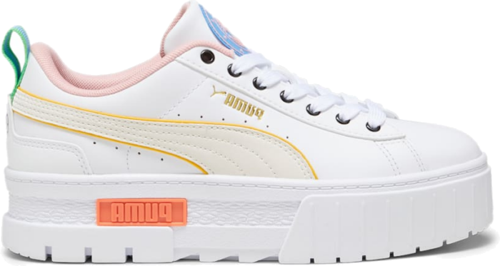 PUMA Mayze “women On The Ball” Women’s Sneakers, White 392735_01