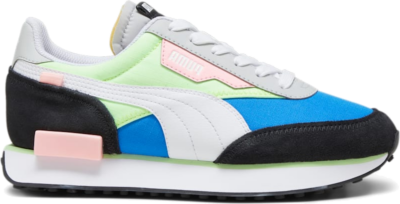 PUMA Future Rider Play On Sneakers, Ultra Blue/Speed Green Ultra Blue,Speed Green 393473_03