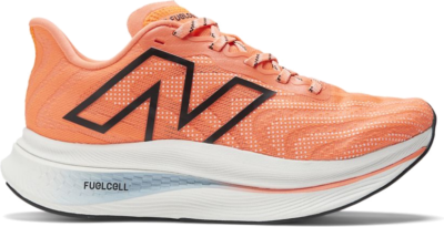 New Balance Dames FuelCell SuperComp Trainer v2 in Zwart, Synthetic, Zwart WRCXLY3