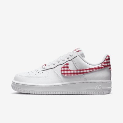 Nike Air Force 1 Low ’07 Essential White University Blue Gingham DZ2784-100