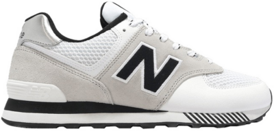 New Balance 574 White Black Grey ML574VS2