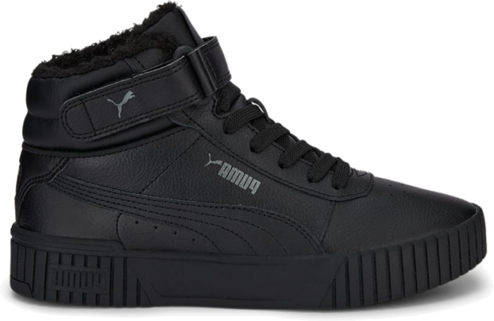 PUMA Carina 2.0 Mid Winter Sneakers Youth, Black/Dark Shadow Black,Black,Dark Shadow 387380_01