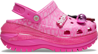 Crocs Classic Mega Crush Clog Barbie The Movie Electric Pink 209244-6QQ