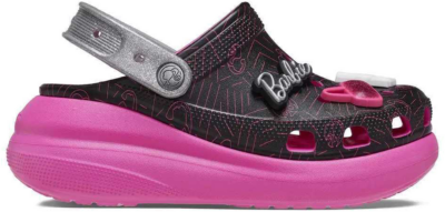 Crocs Crush Clog Barbie Black Pink 208819-001