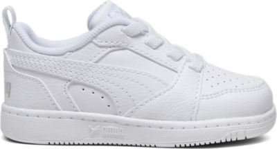 PUMA Rebound V6 Lo Toddlers’ Sneakers, White/Cool Light Grey 393835_03