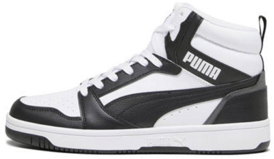 PUMA Rebound Sneakers, White/Black/Shadow Grey White,Black,Shadow Gray 392326_01
