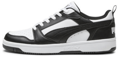 PUMA Rebound V6 Low Sneakers, White/Black/White White,Black,White 392328_01