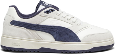 Women’s PUMA Doublecourt Prm Sneakers, Dark Blue Warm White,New Navy 393283_03