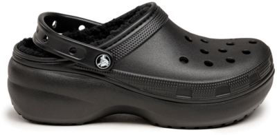Crocs Classic Platform Lined Clog W Black 207938-001