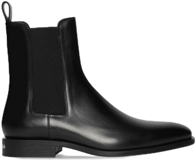 Balenciaga Chelsea Boot Black Leather 694201WBDE01000