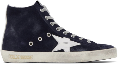 Golden Goose Francy Suede Night Blue White GMF00113-F000322-50517