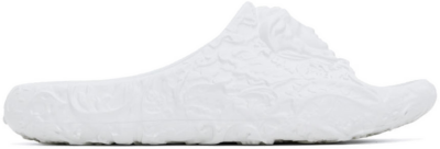 Versace Medusa Dimension Slide White (Women’s) 1005760-1A03446-1W000