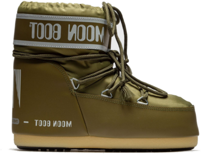 Moon Boot ICON LOW NYLON men Boots Green 14093400007