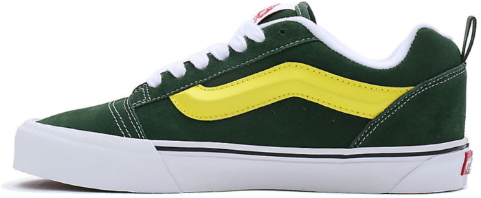 Vans Knu Skool Green Yellow VN0009QCBGN | Sneakerbaron NL