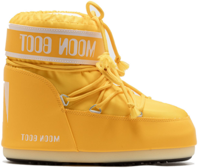 Moon Boot ICON LOW NYLON men Boots Yellow 14093400008