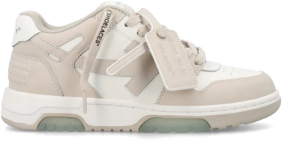 OFF WHITE Off-White Out Off Office Calf Leather White Beige (Women’s) OWIA259C99-LEA006-0161