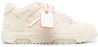 OFF WHITE Off-White Out Of Office Suede Beige Pink OMIA189F23-LEA006-6161