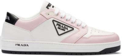 Prada District Sneaker White Pink Perforated Leather (Women’s) 1E790M_3LJ6_F0D8U_F_030