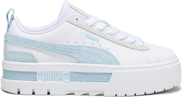 PUMA Mayze Mix Women’s Sneakers, White/Icy Blue White,Icy Blue 387468_06
