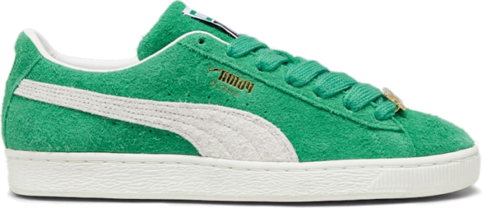PUMA Suede Fat Lace Sneakers, Archive Green/Warm White Archive Green,Warm White 393167_02