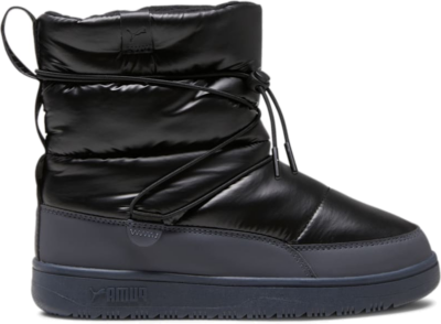 PUMA Snowbae Patent Women’s Boots, Black/Strongray 393931_01