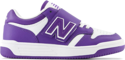New Balance Kinderen 480 Bungee Lace with Top Strap Purper PHB480WD