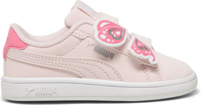 PUMA Smash 3.0 Butterfly Toddlers’ Sneakers, Frosty Pink/Strawberry Burst/White 394804_01
