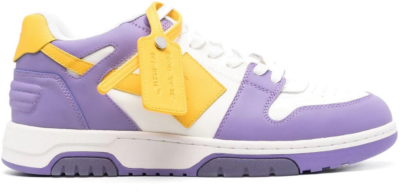 OFF-WHITE Out of Office Sneaker White Purple Yellow omia189s23lea0013718
