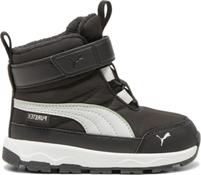 PUMA Evolve Toddlers’ Boots, Black/Ash Grey/White 392650_02