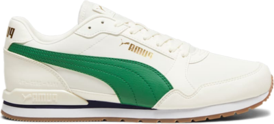 PUMA ST Runner 75 Years Sneakers, Warm White/Archive Green/Gold 393889_01