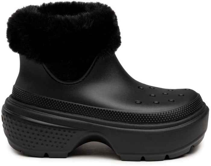 Crocs Stomp Lined Boot Black 208718-001