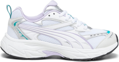 Men’s PUMA Morphic Sneakers, White/Vivid Violet White,Vivid Violet 392724_07