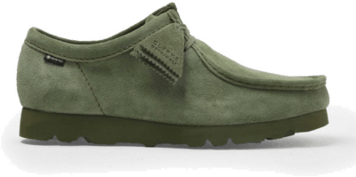 Clarks Originals Wallabee GTX Sneakers Mu00e4nner,Unisex op kleur groen, Maat 46 groen