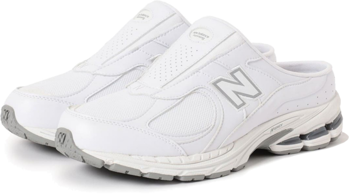 New Balance 2002R Mule Beams Bespoke White M2002RM3