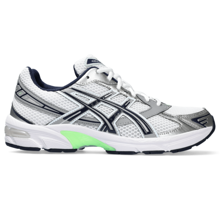 ASICS Gel-1130 White Mid Grey Lime Green 1201A256-114