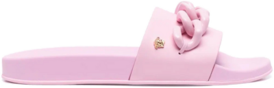 Versace Medusa Chain Leather Slide Pink (Women’s) 1004192-DV46G-1PB9V
