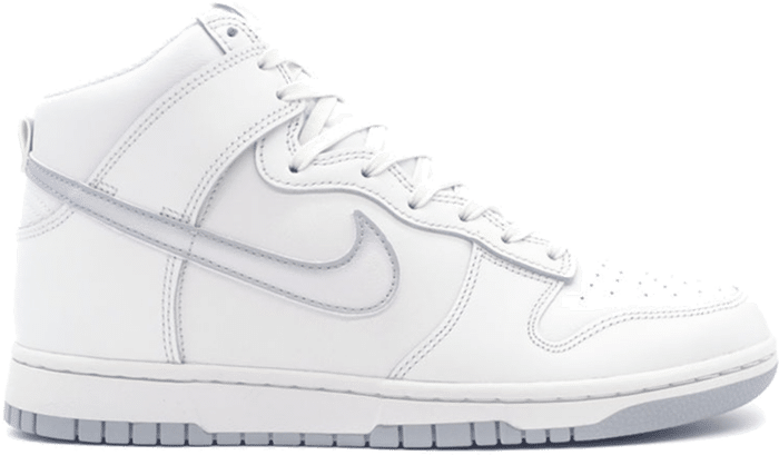 Nike Dunk High Airbrush Swoosh White Wolf Grey FD6922-100