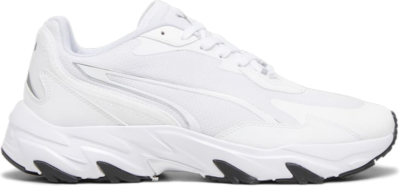 Women’s PUMA Injector Clean Sneakers, White/Silver 393045_02