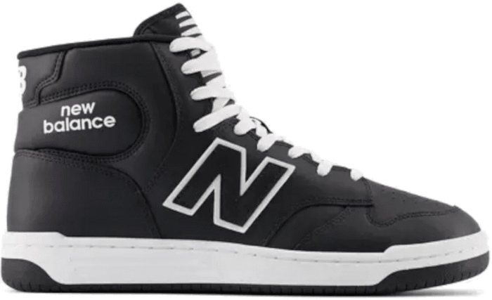 New Balance 480 Hi Sneakers Heren zwart – wit BB480-COB