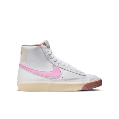 Nike Blazer Mid 77 White Pink Spell (GS) DZ2900-100