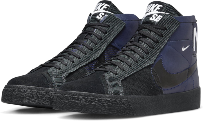 Nike blazer best sale mid premium Zwart