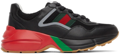 Gucci Rhyton Sneaker Black Red Green 6434912H0401093