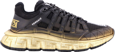 Versace Trigreca Sneaker Black Gold DSU80941 A07042 2B130