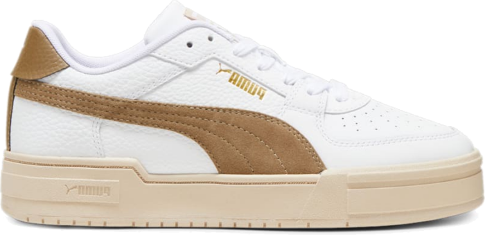 PUMA Ca Pro Ow Sneakers, White/Chocolate Chip/Gold 393490_02