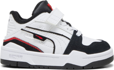 PUMA Slipstream Bball Mix Toddlers’ Sneakers, White/Black 394340_01