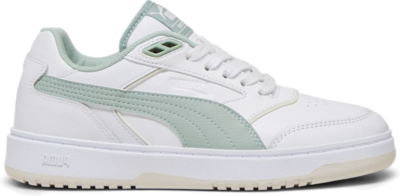 PUMA Doublecourt Sneakers, White/Green Fog White,Green Fog 393284_06