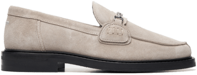 Filling Pieces Loafer Suede Taupe Beige 44222791108